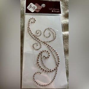 ZVA Creative Self Adhesive Crystals -  Swirl  Crystals CRS-02CB-103